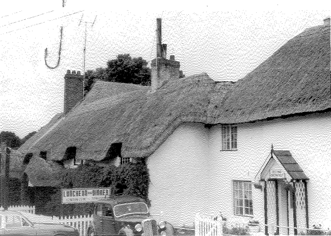 Castle Inn, West Lulworth - A Devenish pub, circa 1960