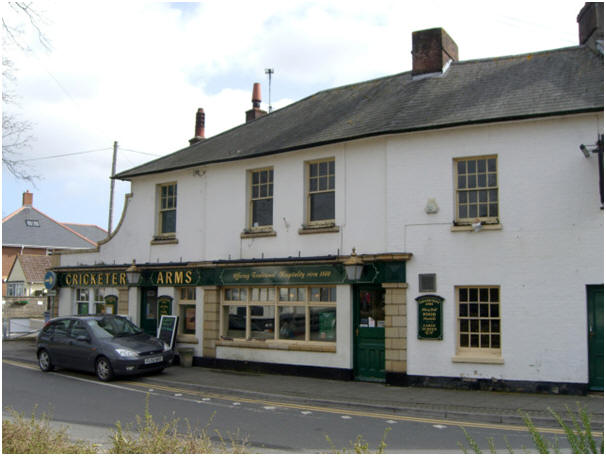 Cricketers Arms, Wimborne, Dorset - in March 2009