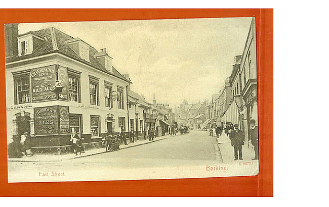 Bull Inn, at the corner of East Street, Barking