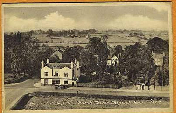General View, from Church tower, Chigwell Row
