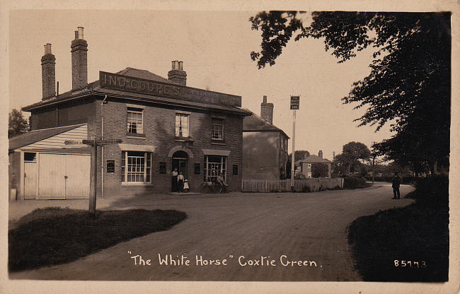 The White Horse, Coxtie Green - in 1925