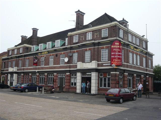 Railway, Shafter Road, Dagenham, Essex - in July 2008