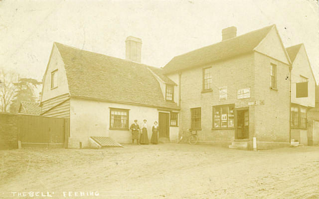 The Bell, Feering - posted 1906