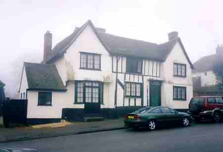 White Hart, High street, Great Bardfield in February 2003