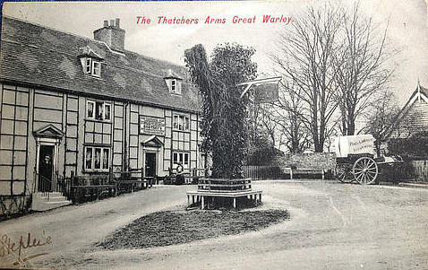 Thatchers Arms - posted in 1906