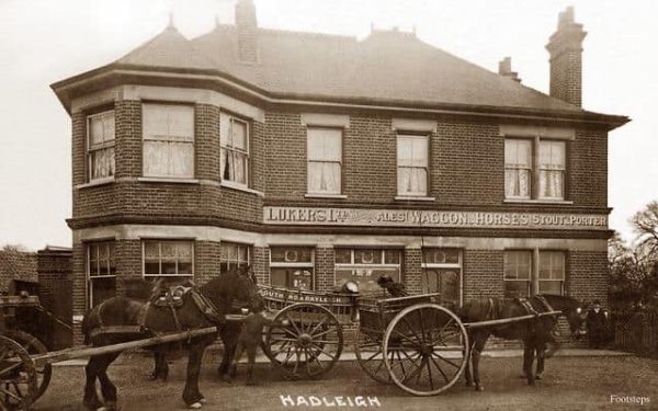 Waggon & Horses, Hadleigh, circa 1900