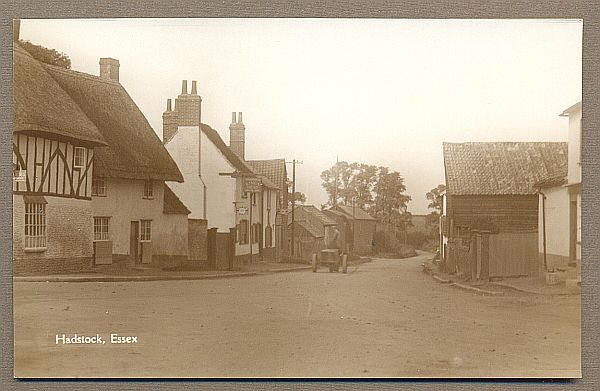 Hadstock Village - the Kings Head on the left?