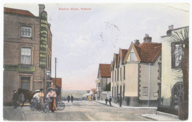 George Hotel, High Street, Harlow pre 1908