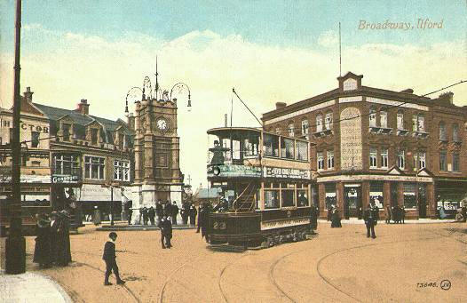 White Horse, Broadway, Ilford, Essex - circa 1910