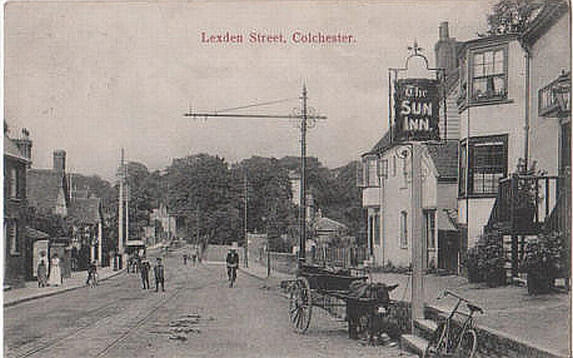 Sun, Lexden Street, Lexden - circa early 1900s