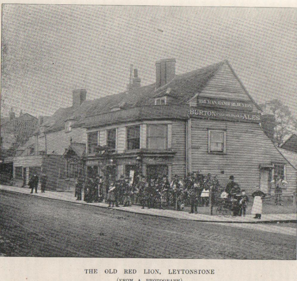 Red Lion, High Road, Leytonstone in 1897