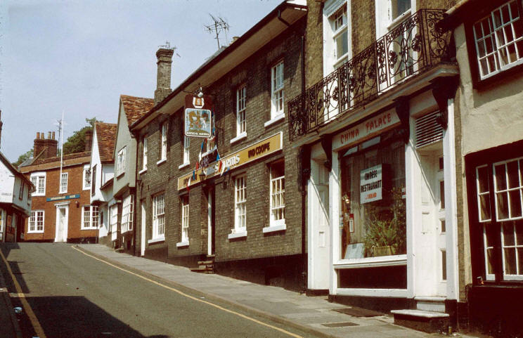 Kings Arms, Saffon Walden at 20 August 1981