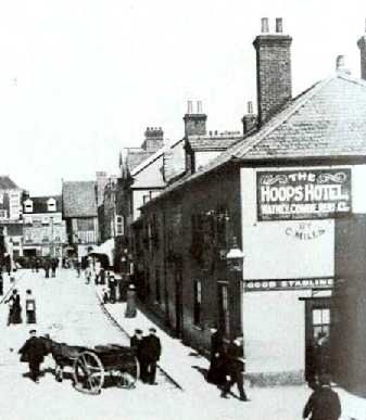 Hoops, Market Place/Kings Street, Saffron Walden circa 1910