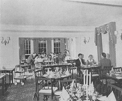 The restaurant, Stifford Lodge in 1970