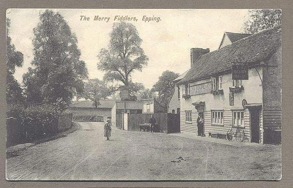 Merry Fiddlers, Theydon Garnon, Epping, posted 1905 