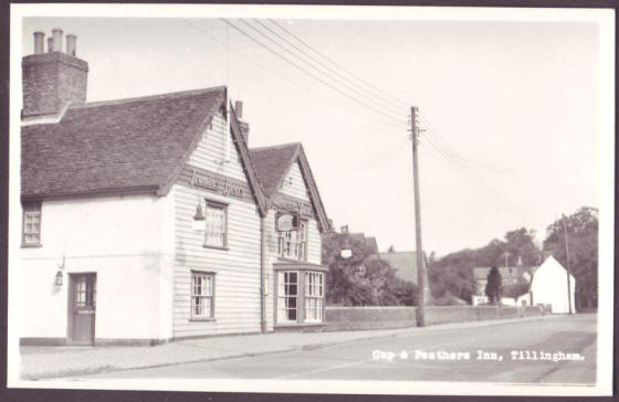 Cap & Feathers, Tillingham - tied to Trumans