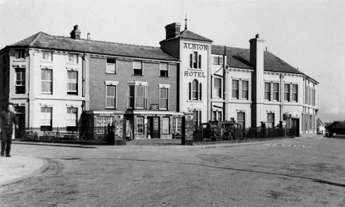 Albion Hotel, Walton in 1941 - Photo by Putmans Photographers