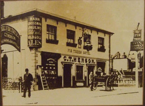 The Fir Trees, Wanstead - Licensee C T Henson in early 1900s