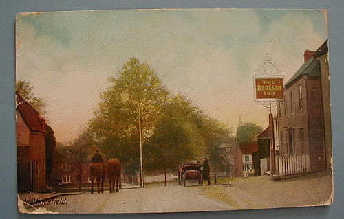The Red Lion, Wethersfield - in 1908