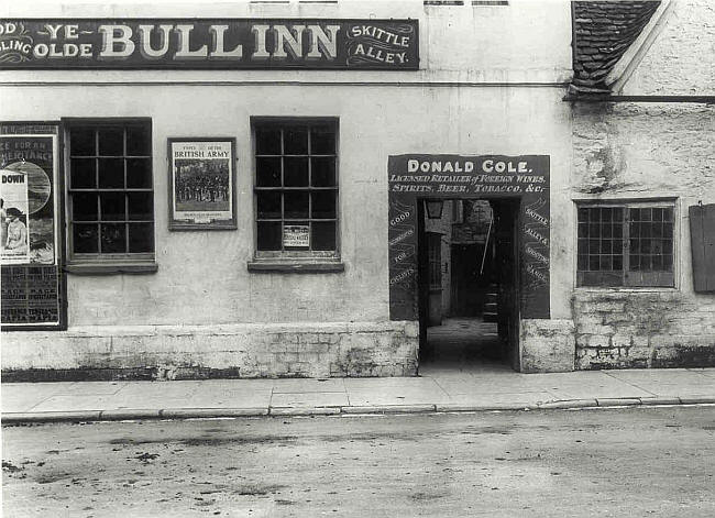Bull Inn, Dyer Street, Cirencester, Gloucestershire - licensee Donald Cole