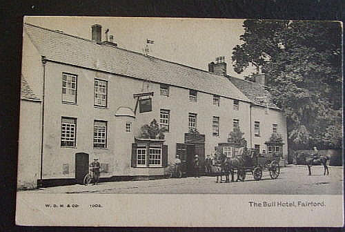 Bull Hotel, Fairford - in 1905