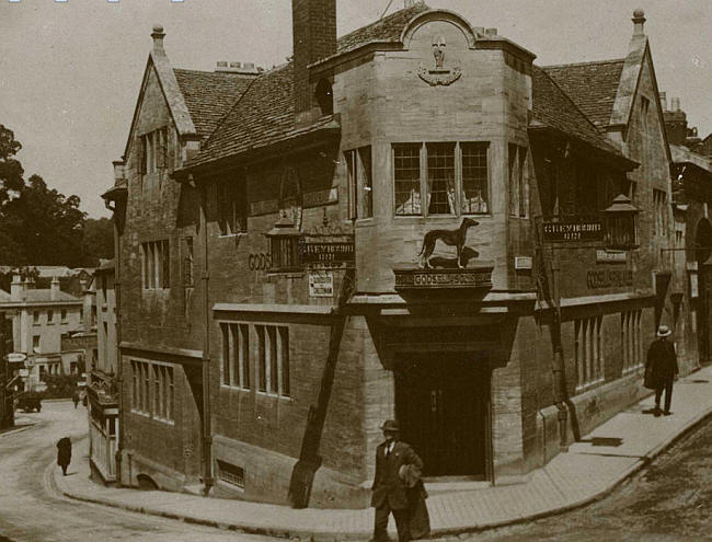 Greyhound Inn, Gloucester Street, Stroud, Gloucestershire - pre 1930