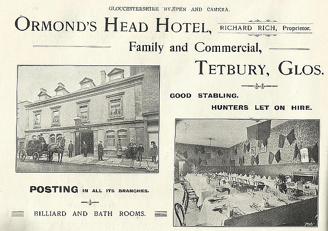 Ormonds Head, Long Street, Tetbury - in 1907