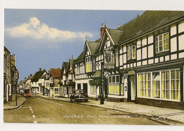 George Inn, Winchcombe - in the 1960s