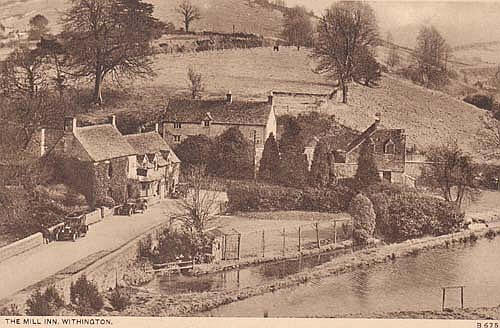 The Mill Inn, on the banks of the River Coln