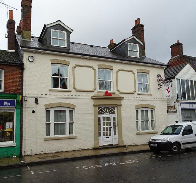 Red Lion, 20 Normandy Street, Alton - in January 2016