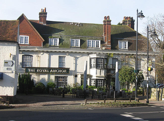 Royal Anchor, Liphook - in January 2014