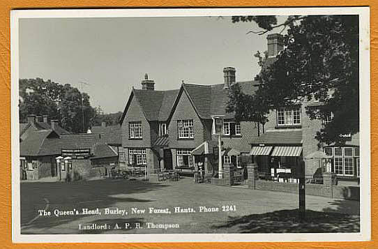 The Queens head, Burley, New Forest, Hampshire