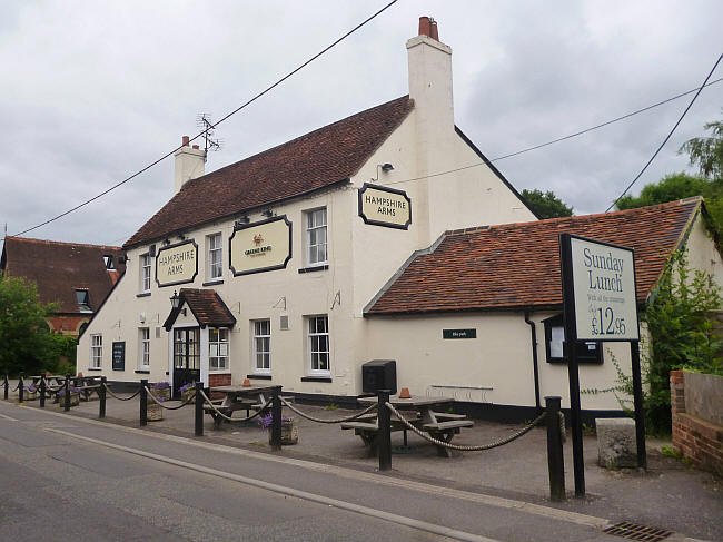 Hampshire Arms, Crondall - in June 2014