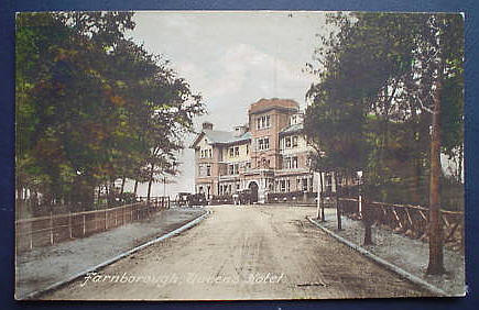 Queens Hotel, Farnborough - circa 1900