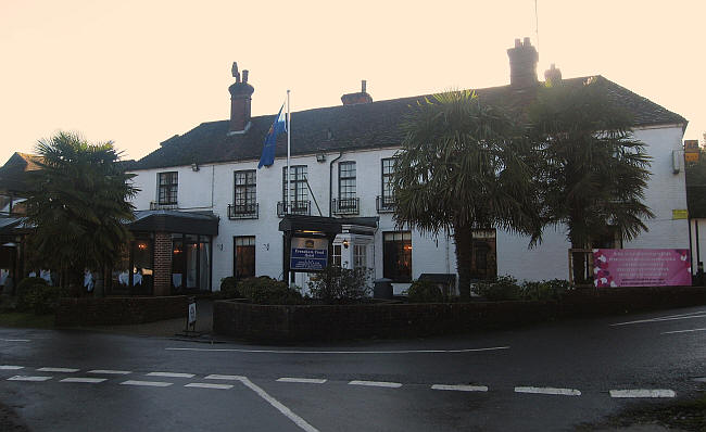 Frensham Pond Hotel, Headley, Hampshire - in January 2014