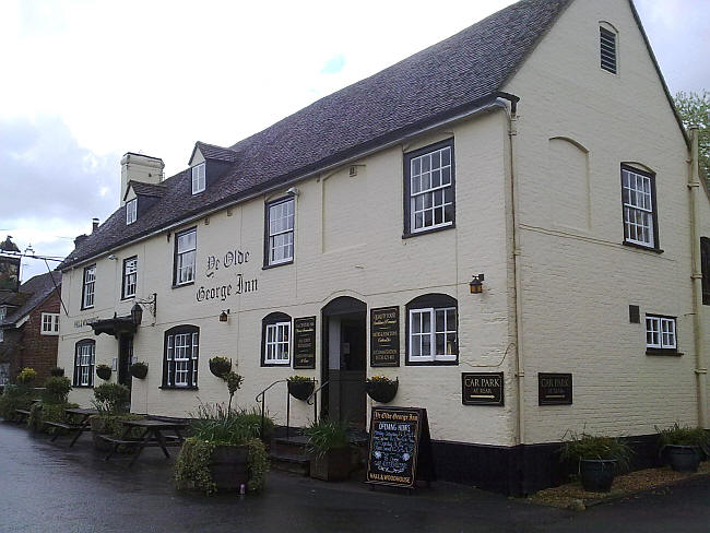 George Inn, East Meon - in April 2014