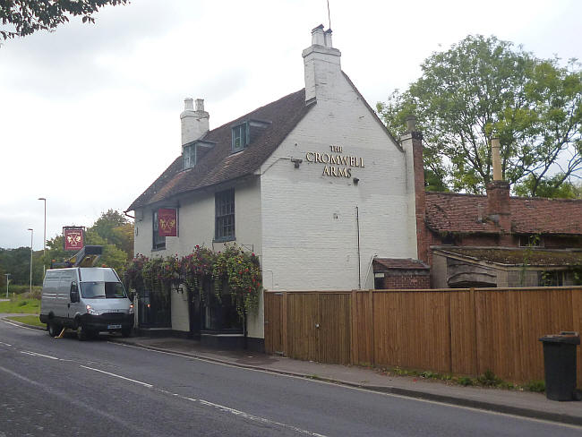 Cromwell Arms, 23 Mainstone, Romsey - in September 2014