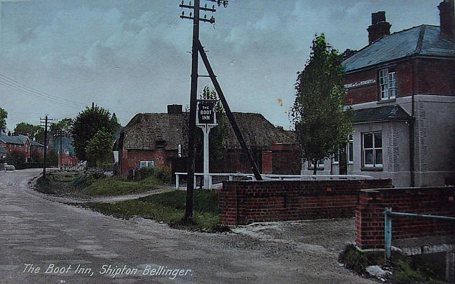 Boot Inn, Shipton Bellinger, Hampshire - circa 1920