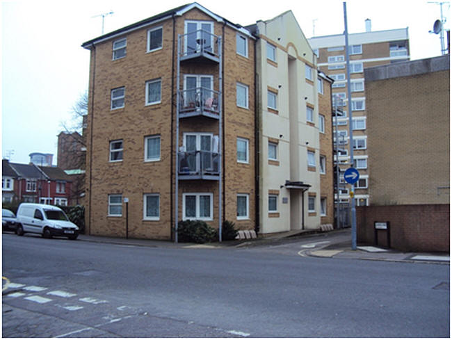 Site of the demolished Anchor & Hope, now replaced by housing