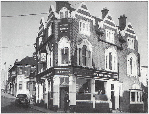 Bakers Arms, 16 Clifton Terrace, at corner of Manchester Street, Southampton