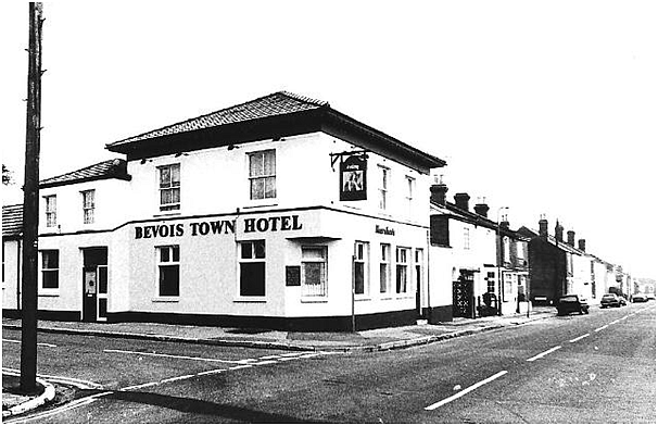 Bevois Town Hotel, 6 Middle Street, corner Liverpool Street, Southampton