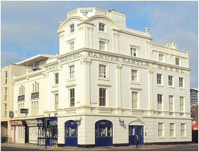 Canute Castle Hotel, 13 Canute Road, corner of Royal Crescent, Southampton