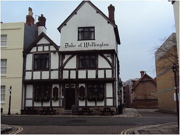 Duke of Wellington, 36 Bugle Street, corner Vyse Lane, Southampton