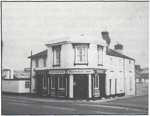 Engineers Arms, 98 Northam Road at corner Wilson Street, Southampton