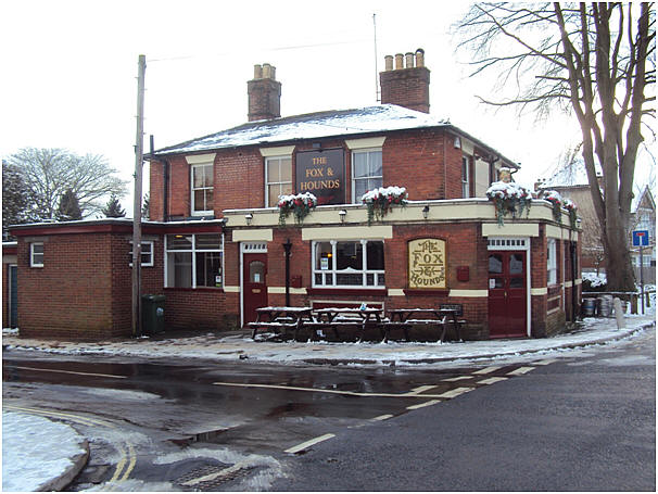 Fox and Hounds, 106 Pound Street, corner Chichester Road, Southampton
