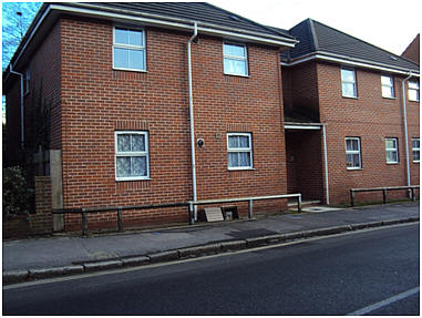 Housing built on the Site of The Vine, Portswood Road