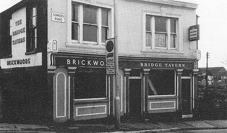 Bridge Tavern, Somers Road, Southsea - circa 1950