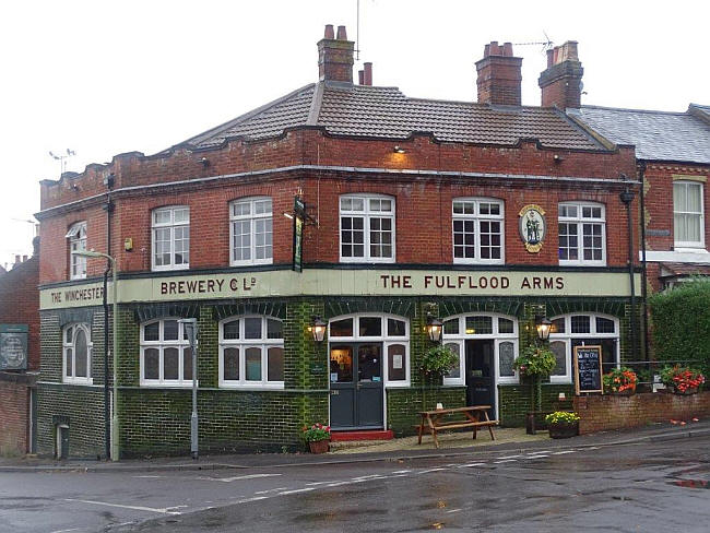 Fulflood Arms, 28 Cheriton Road, Winchester, Hampshire - in September 2016