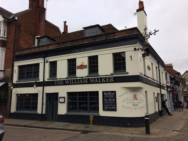 Old Market / The William Walker, 34 The Square, Winchester, Hampshire - in March 2019