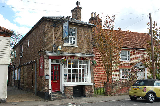Rose & Crown, 21 High Street, Abbots Langley - in 2012 (Known locally as The Boys Home and this name was officially adopted in 1986)